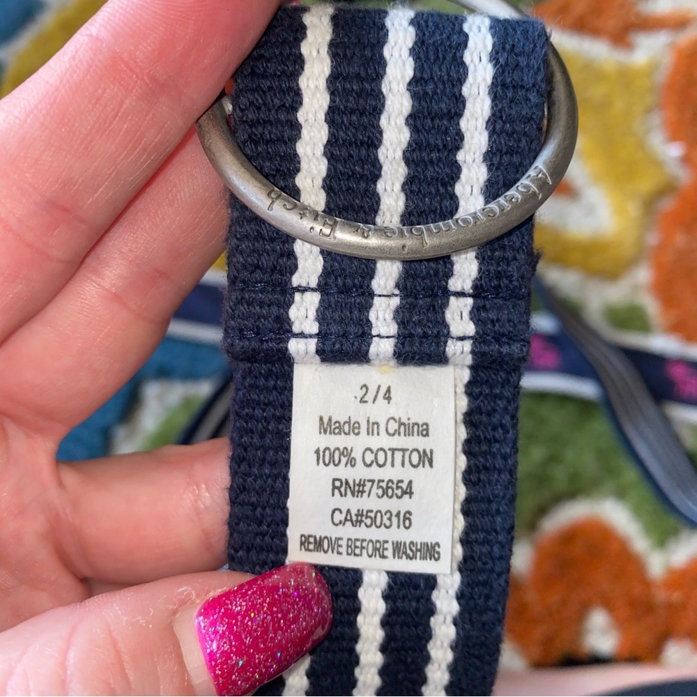 Bundle Of Abercrombie And Fitch Belts - image 4